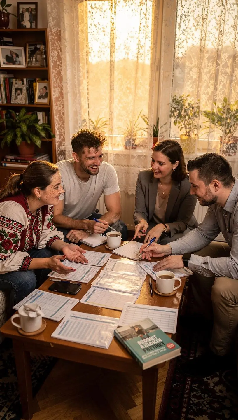 Kézbesített pénzügyi útmutató, amely lépésről lépésre tanít a tudatos költésre.